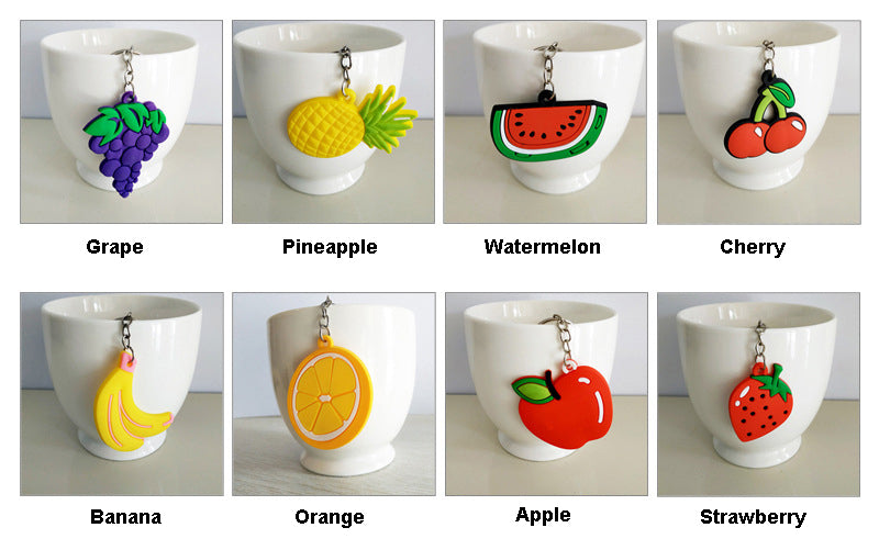 Custom 3D Raised Shaped Soft Touch PVC Keychain - Two Sides Printing