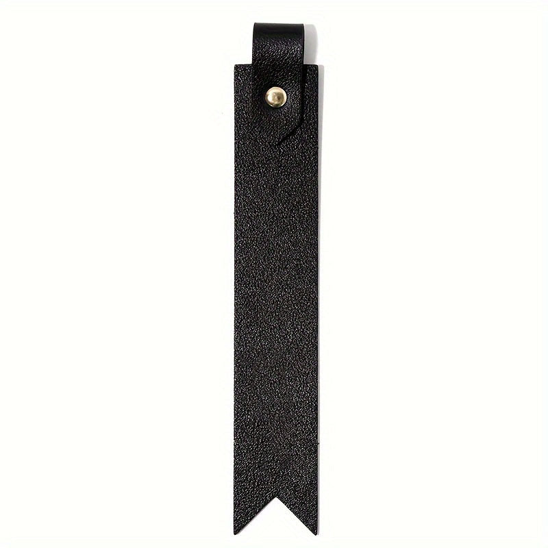 PU Leather Bookmark Classic Stitched Bookmark Page Markers Reading Gifts