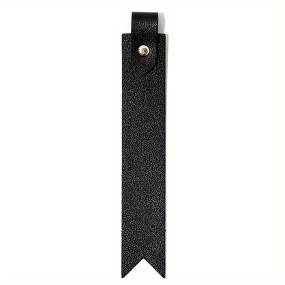 PU Leather Bookmark Classic Stitched Bookmark Page Markers Reading Gifts