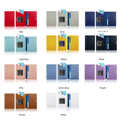Travel Wallet Passport Holder with Card Slots Waterproof Wallet for Business Trip Cruise Line