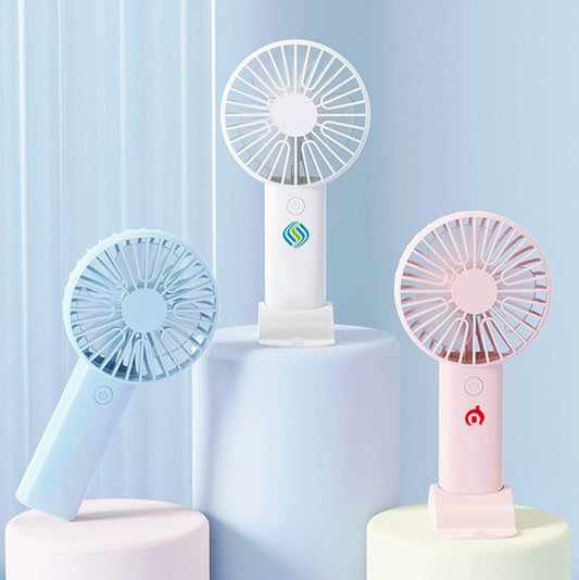3 Levels Wind Speed Handheld Fan Rechargeable Mini Fan