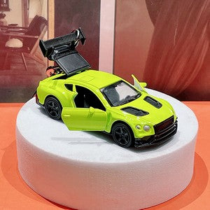 Mini Simulation Sports Car Model Keychain Classic Car Shaped Keychain