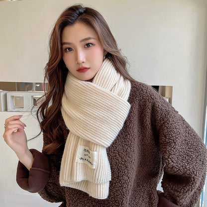67" Winter Thicker Cable Knitted Scarf Wrap Chunky Long Warm Scarf