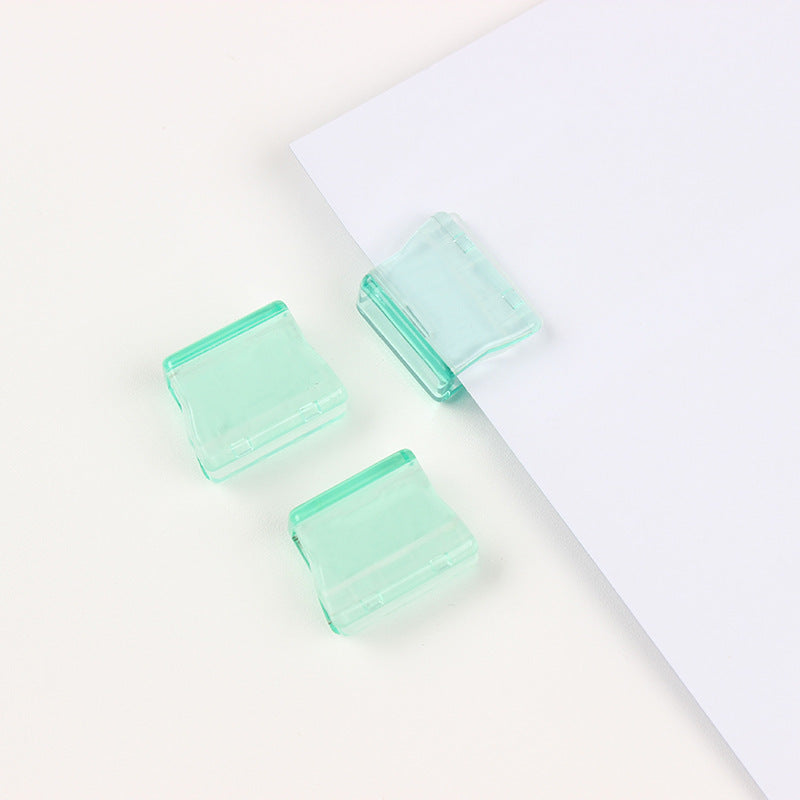 Transparent Book Clip Paper Clip Prevent Books From Curling Clip Bookmark