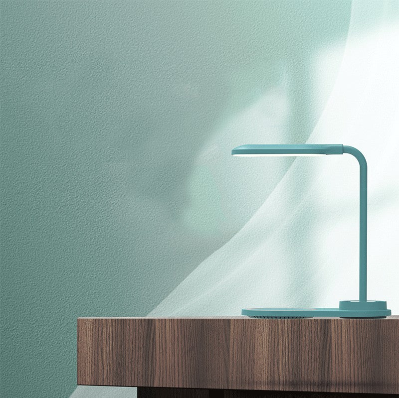 Multi-Functional 3-level Brightness Touch Control Flexible LED Desk Lamp W/Wireless Charger