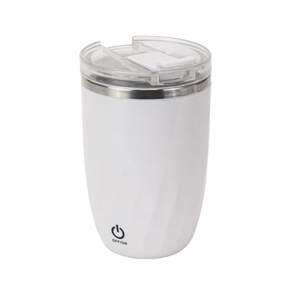 12 Oz. Macaron Color Rechargeable Stainless Steel Coffee Automatic Stirring Cup Coffee Mug