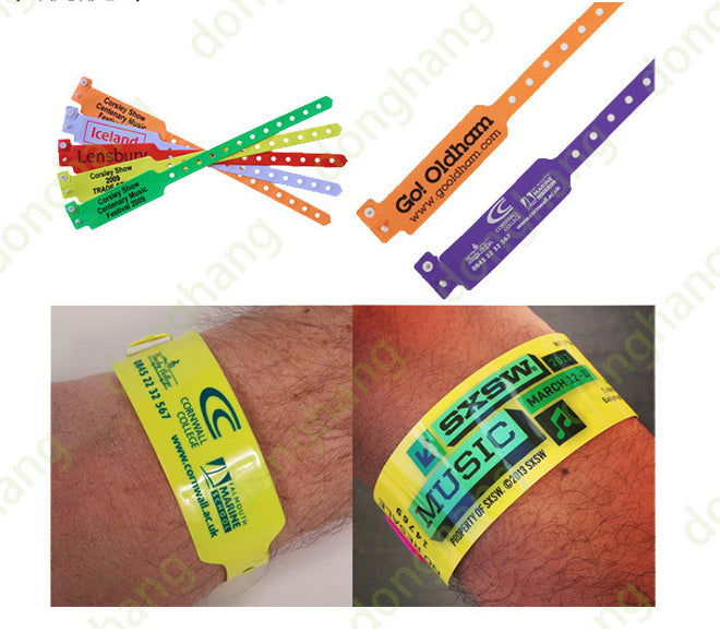 PVC Disposable Identification Bracelet