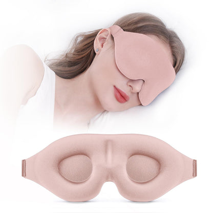 3D Weighted Eye Mask Blocking Lights Sleeping Mask