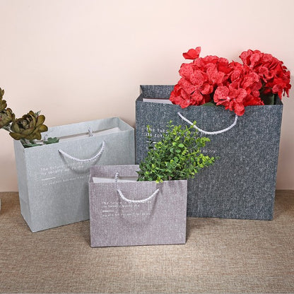Custom Paper Gift Merchandise Bags