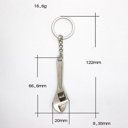 Spanner Shaped Key Chain