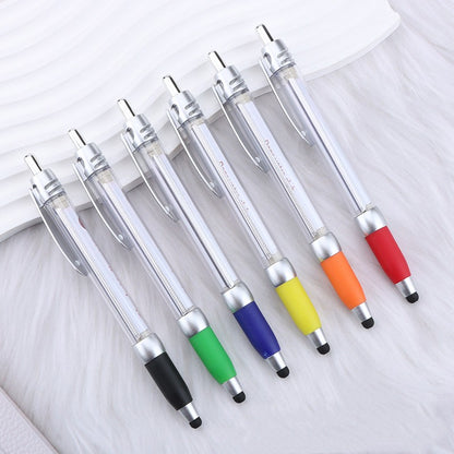 Pull Out Banner Advertising Ballpoint Pen Stylus Pen