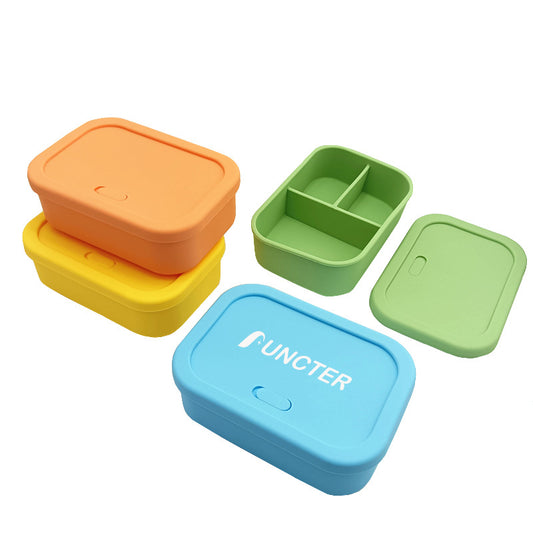 3-Compartment 24oz ilicone Lunch Box