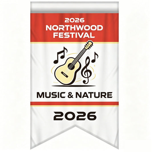 2' x 3' Single-Sided Banner With Dove Tail Cut