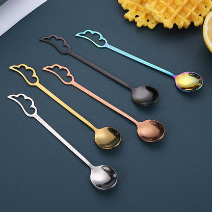 304 Stainless Steel Wing-Shaped Coffee Spoon Stirring Spoon