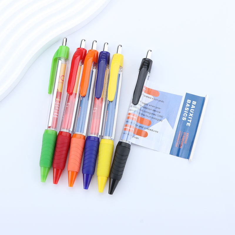 Pull Out Retractable Banner Advertising Ballpoint Pen