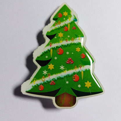 Custom LED Flashing Christmas Brooch Pins