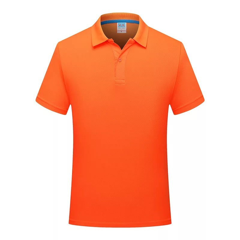 Women's 6 oz. Regular-fit Short-Sleeve Polyester Lapel Polo Shirt