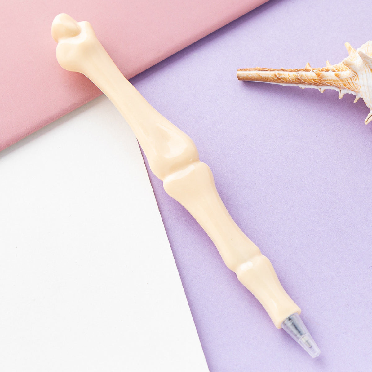 Halloween Finger Bone Pen Skeleton Ballpoint Pen Creative Writing Pen