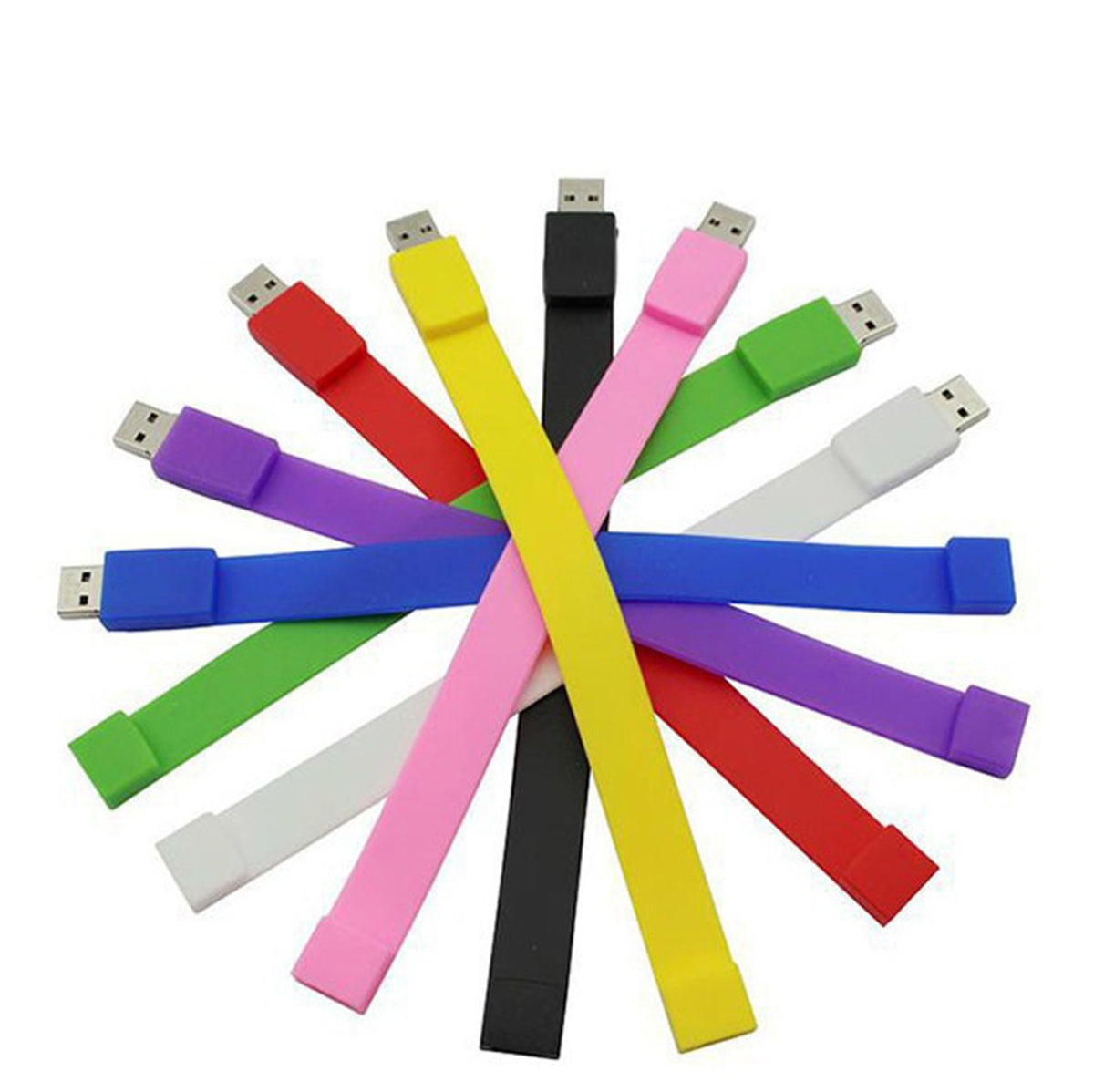 Silicone Wristband USB Flash Drive Bracelet 32 GB