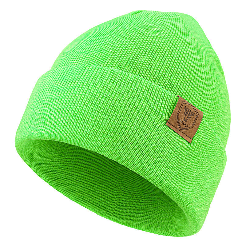 Unisex Adult Knit Cuffed Beanie Hat