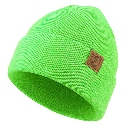 Unisex Adult Knit Cuffed Beanie Hat