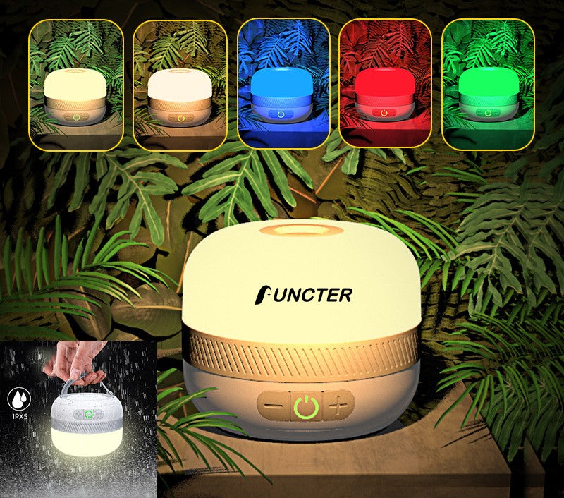Built-in Magnet Outdoor Camping Lamp W/A Handle