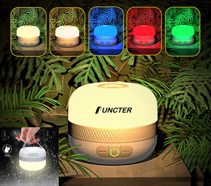 Built-in Magnet Outdoor Camping Lamp W/A Handle