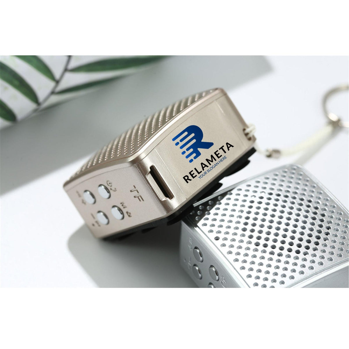 Imitation Metal Square Wireless Speaker