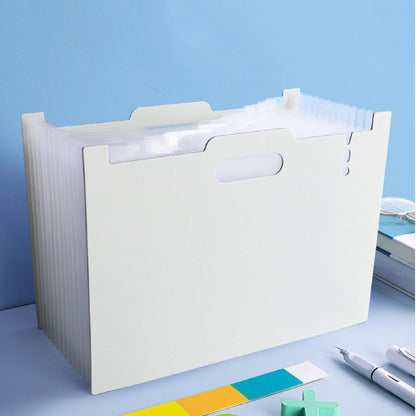 Horizontal File Folder Letter Size Expanding File Folder Desktop File Organizer Office File Holder