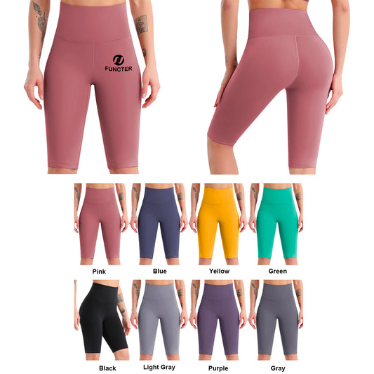 Women's Fitness High Waist Yoga Shorts Sports Tights Short Pants