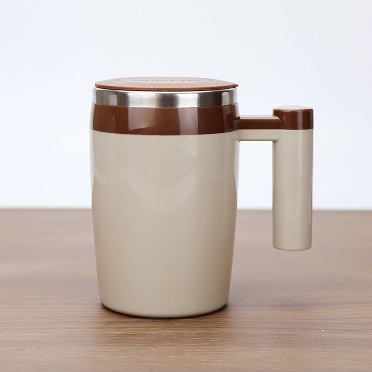 380 ml Tempature Display Magnetic Stirring Coffee Cup Milk Protein Powder Electric Stirring Cup