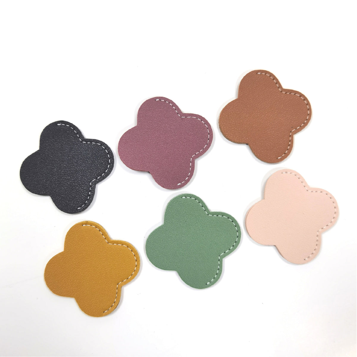 PU Leather Leaf Shape Page Corner Bookmark for Reading Lover, Reader