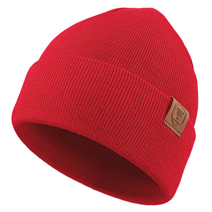 Unisex Adult Knit Cuffed Beanie Hat