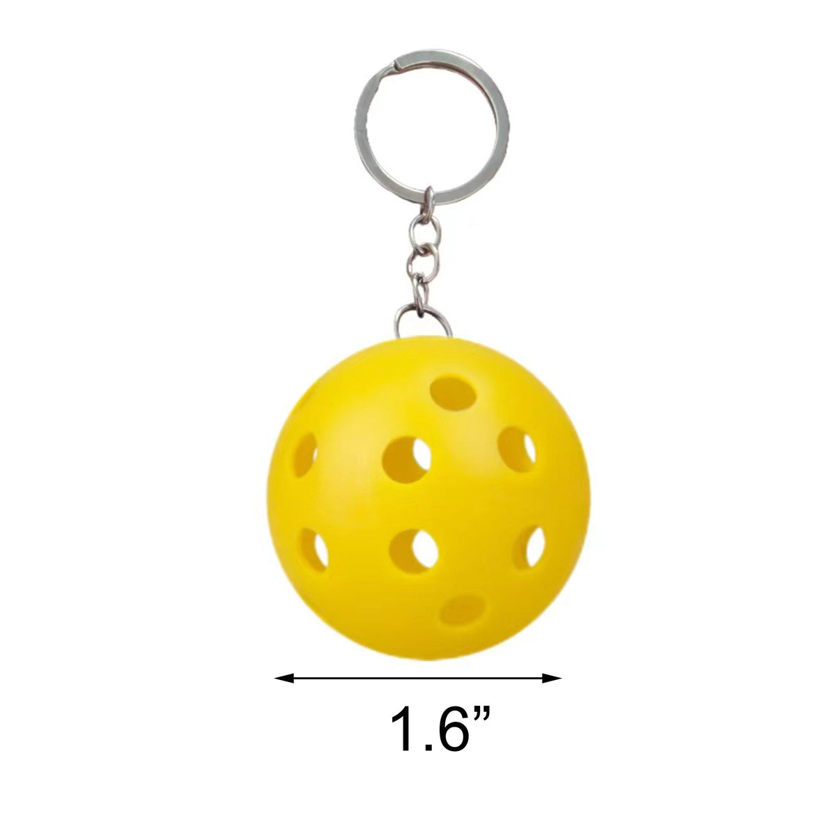 Mini 3D Pickleball Keychain