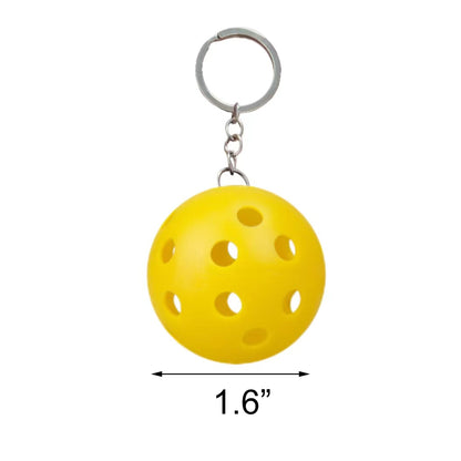 Mini 3D Pickleball Keychain