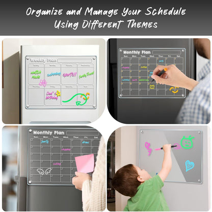 Magnetic Calendar Easy to Clean