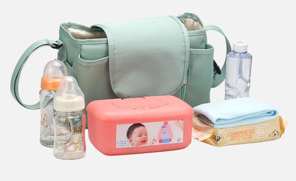 Multi-function Polyester Baby Stroller Organizer Bag Diaper Bag Baby Stroller Hanging Bag