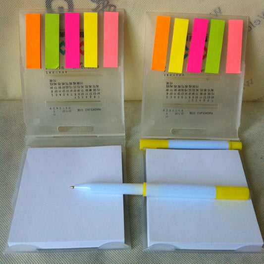 Printing Memo Pad w/Holder Pen & Calendar
