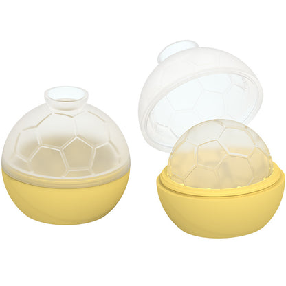 Large Single Sports Ball Ice Cube Molds Soccer Shaped Silicone Ice Ball Mold
