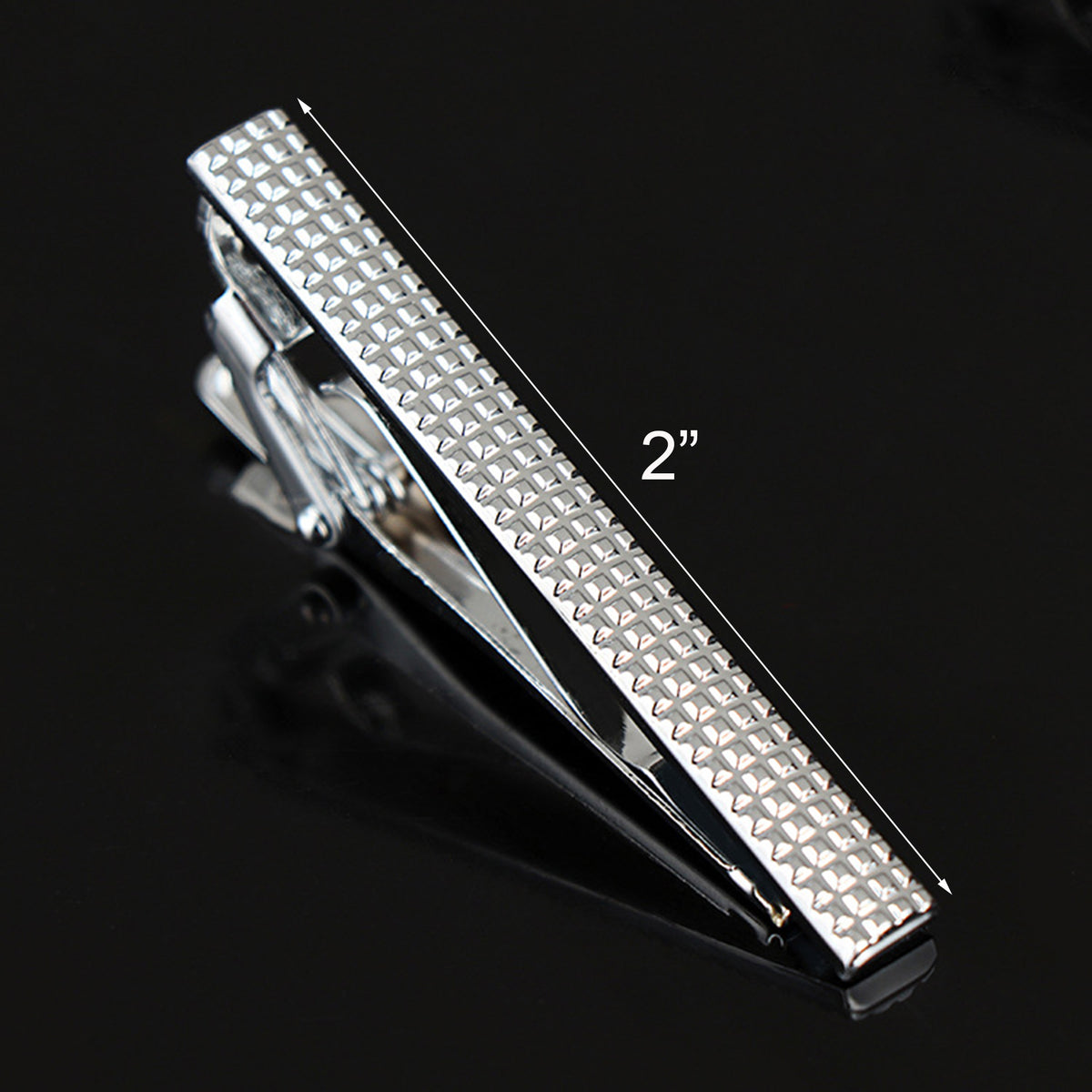2" L Necktie Clip Tie Bar for Men's Skiny Necktie-#16