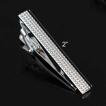 2" L Necktie Clip Tie Bar for Men's Skiny Necktie-#16