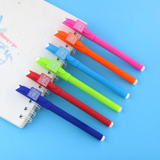 Advertising QR Code Pen Black Ink Gel Ink Pen