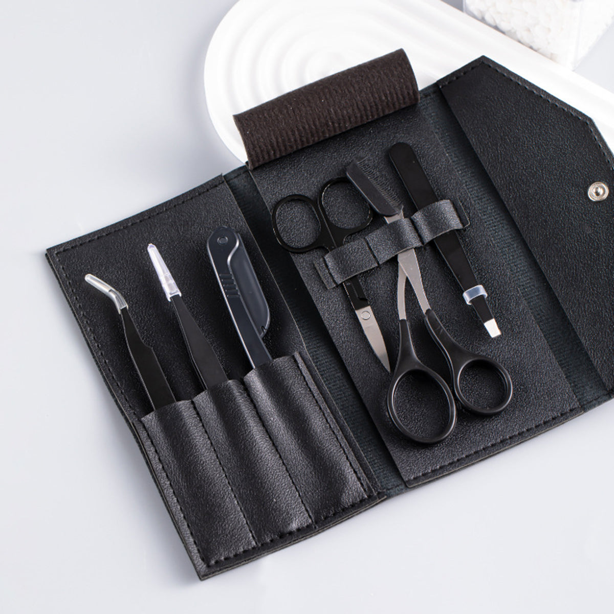 6 pcs Professional Eyebrow Kit Eyebrow Grooming Set