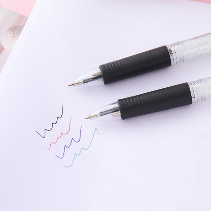 Clear Pen Barrel 4-Color Original Retractable Ballpoint Pen