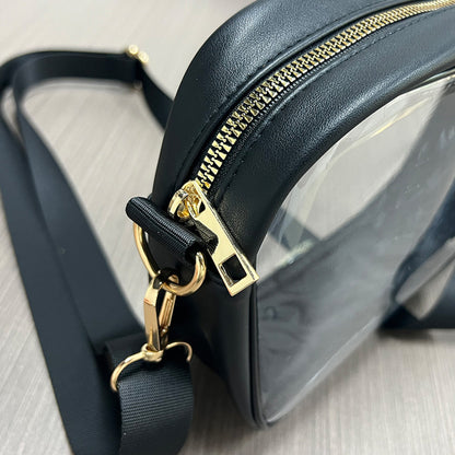 Transparent PVC Shoulder Bag Message Bag