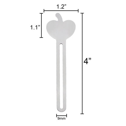 Fruits Shape Stainless Steel Toothpaste Squeezer Rollers