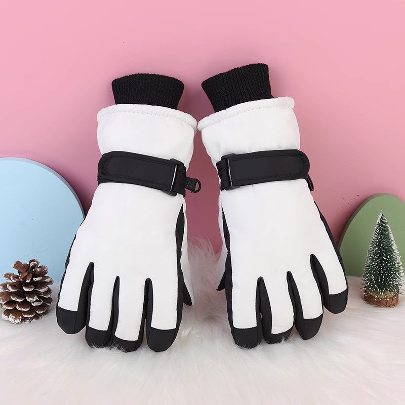 Ski Gloves Warm Waterproof Touchscreen Gloves