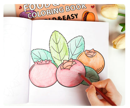 Fully Customized Pattern Coloring Book Cartoon Theme DIY Books for Adults & Kids - 40 Sheets