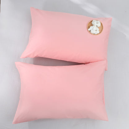 20 x 26" Premium Square Cotton Throw Pillowcase With Hidden Zipper