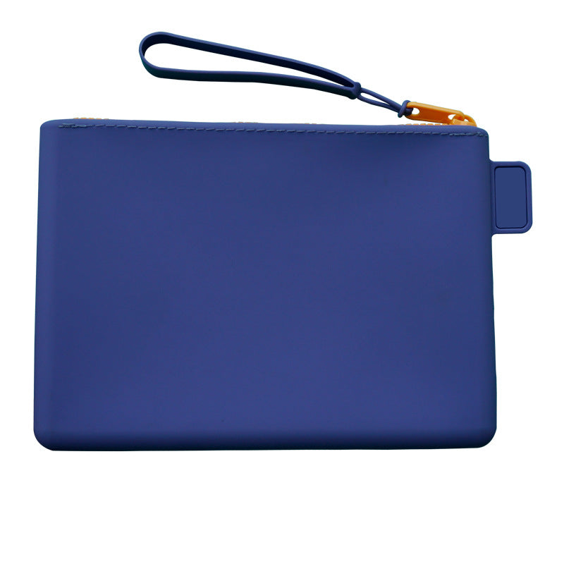 Multi Purpose Organizer Case Portable Electronic Organizer Bag Soft Silicone Zippered Bag